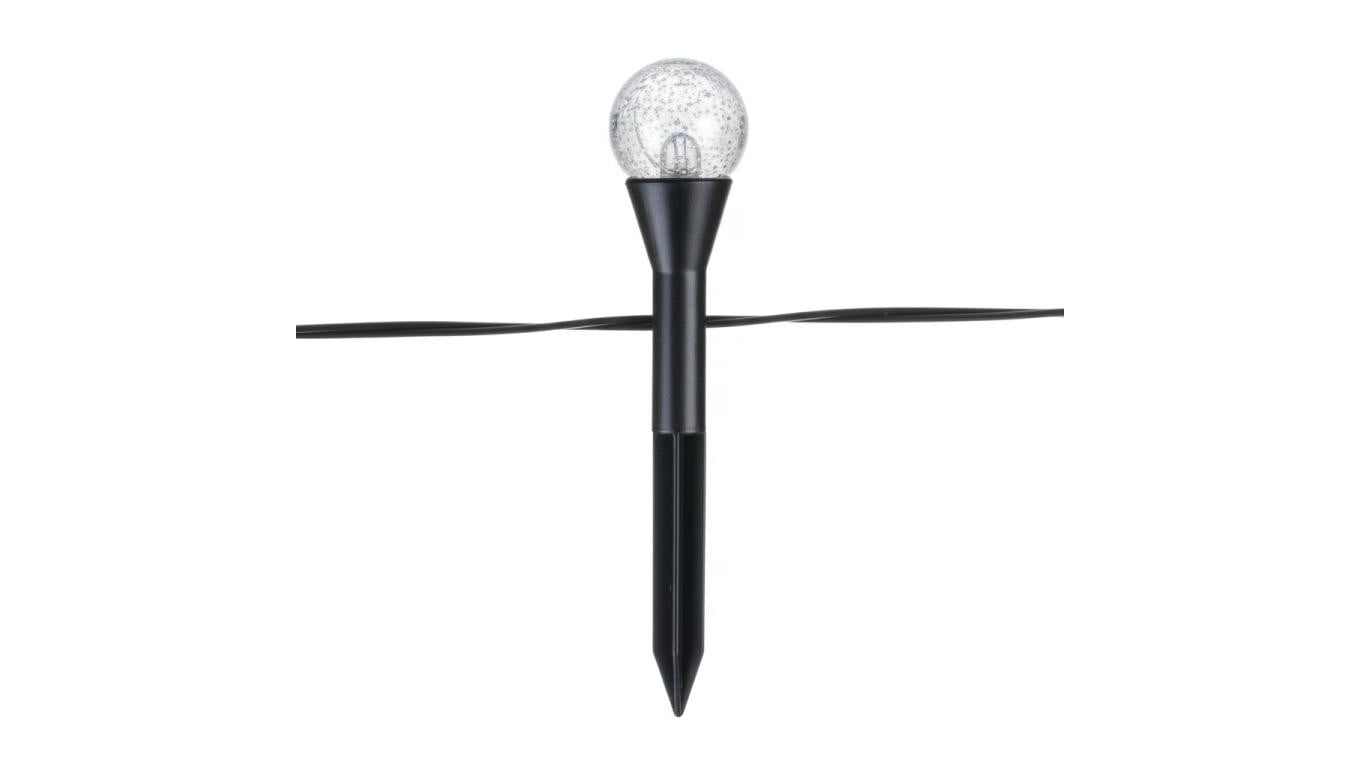 Girlanda Solarna Ogrodowa LUMILED Lampki Solarne 20LED Wbijana Naziemna 5,80M HAKON