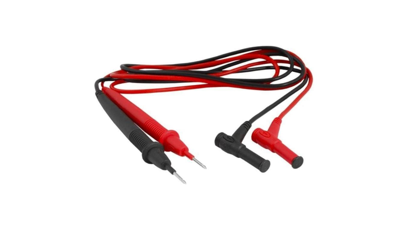 Kable pomiarowe do miernika 2x 0,9m czarny + czerwony CAT I 1000V / CAT II 600V UNI-T L20