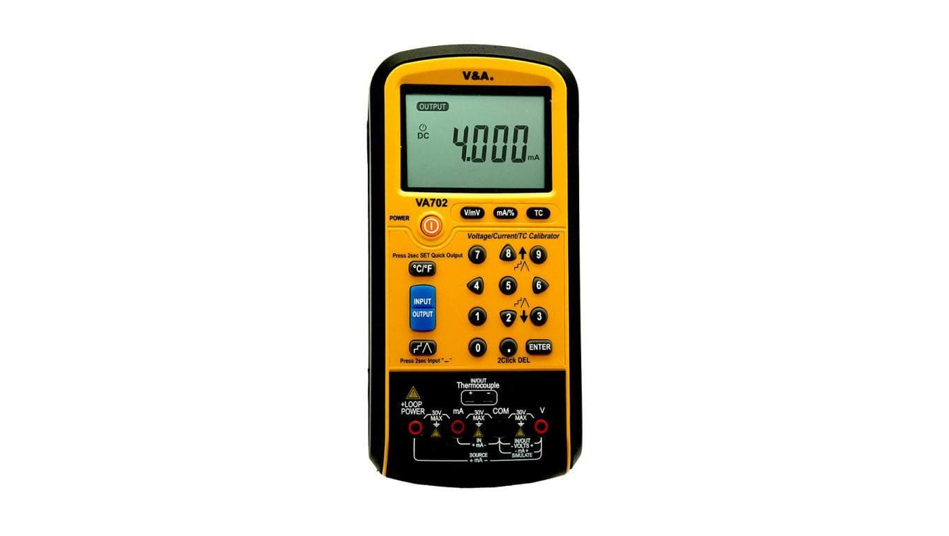 Kalibrator napięcia/prądu/TC - VA702