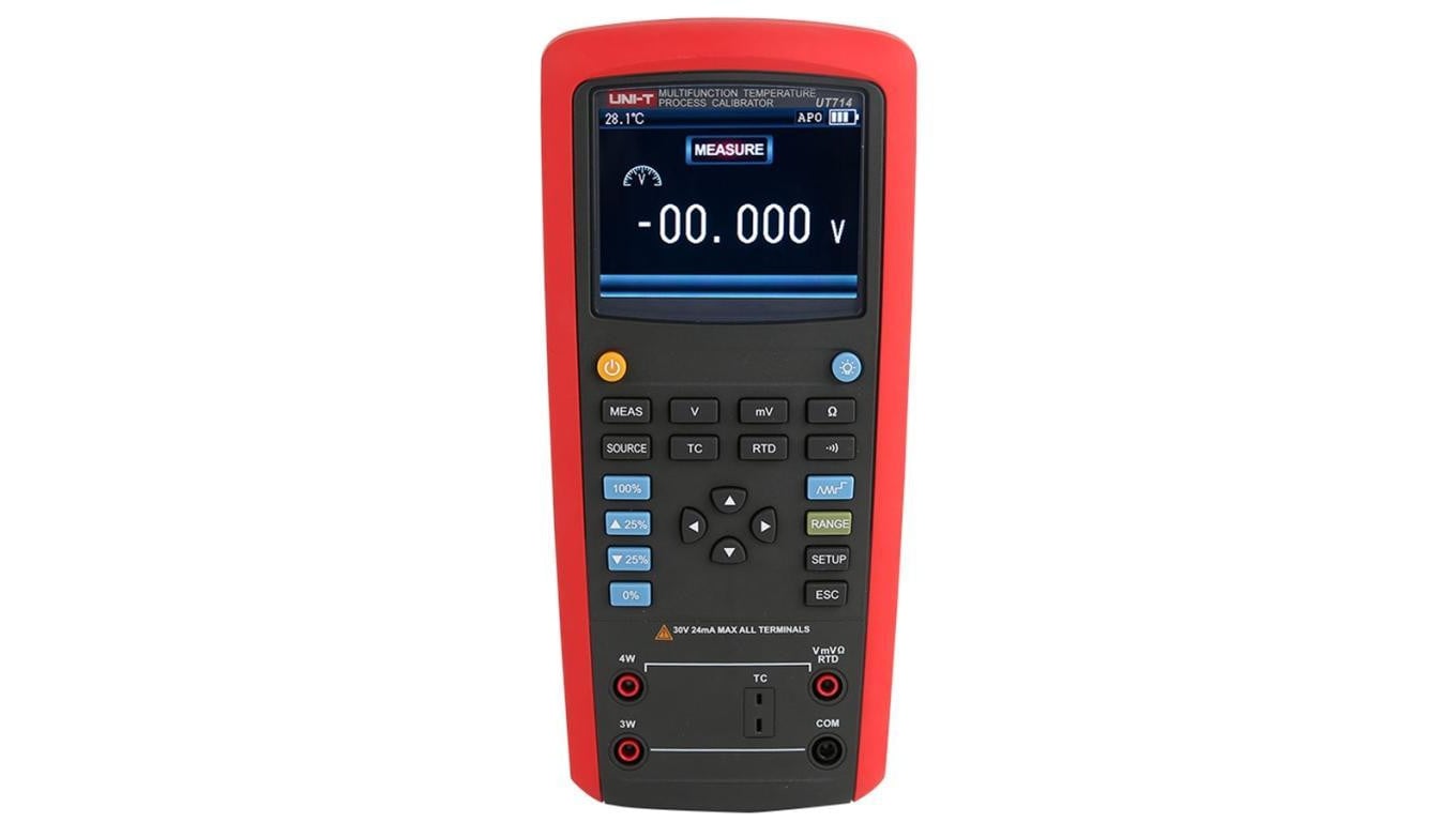 Kalibrator termopar R, S, K, E, J, T, N, B, L, U UNI-T UT-714