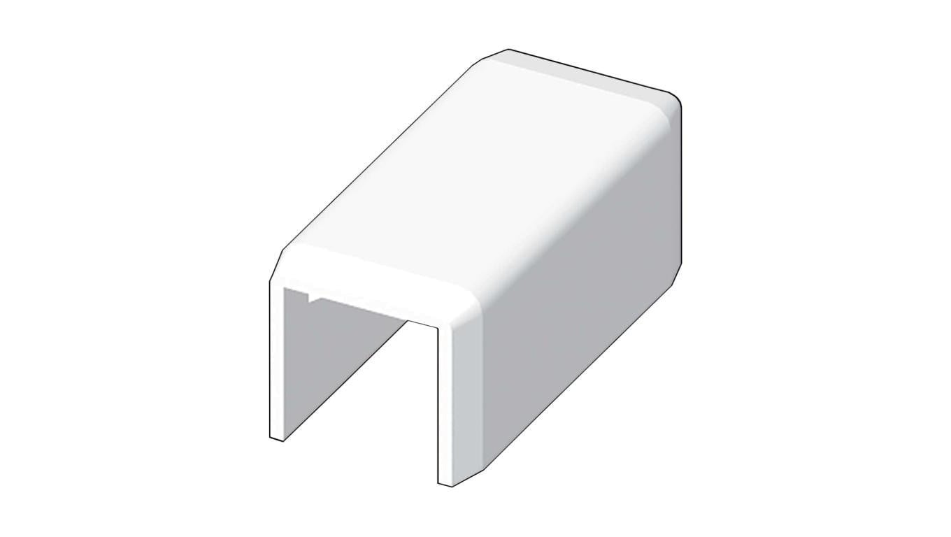 Łącznik prosty LHD 17x17mm biały KOPOS