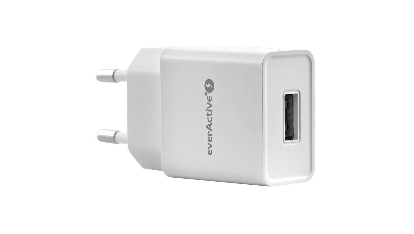 Ładowarka sieciowa everActive SC-100 1xUSB 1A