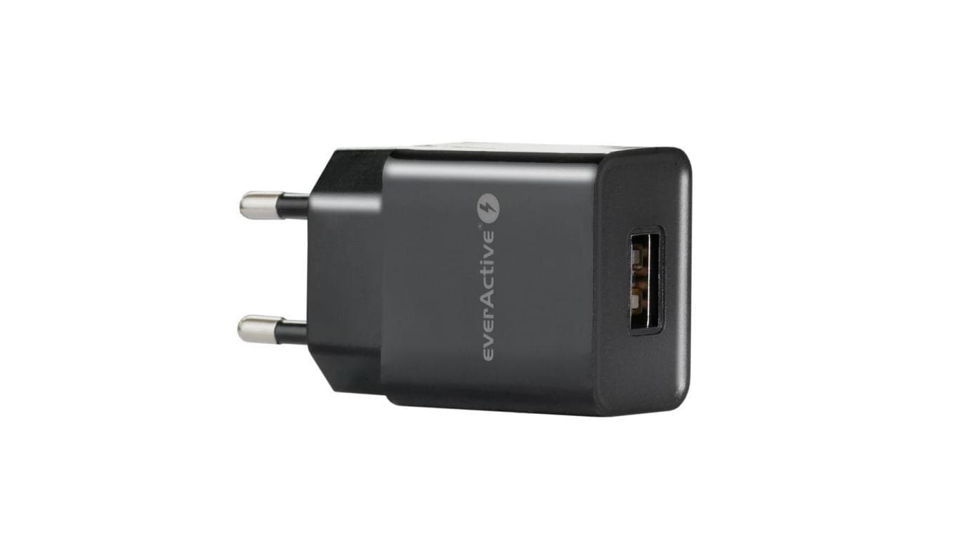 Ładowarka sieciowa everActive SC-200B 1xUSB 2,4A