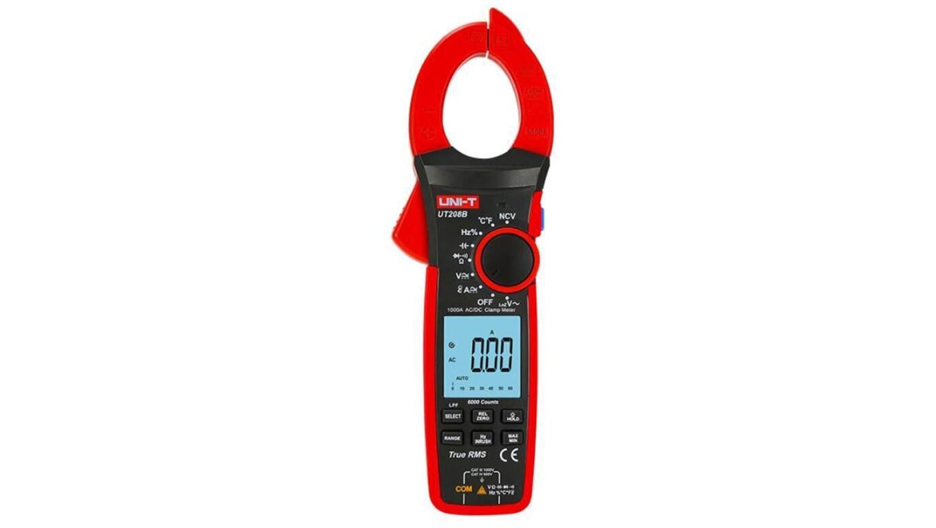 Miernik cyfrowy cęgowy 1000A AC/DC True RMS Uni-T UT-208B