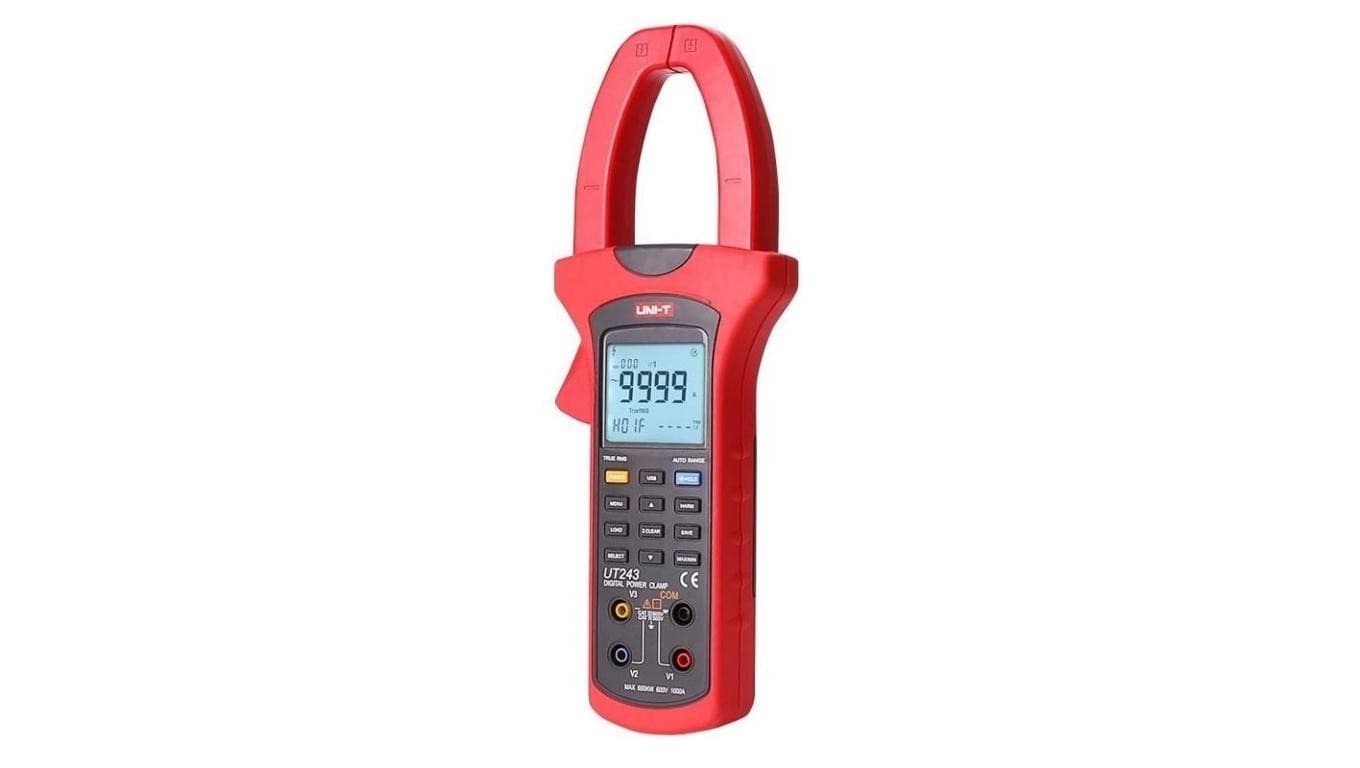Miernik mocy cęgowy 1000A AC True RMS z pomiarem mocy i energii UT-243