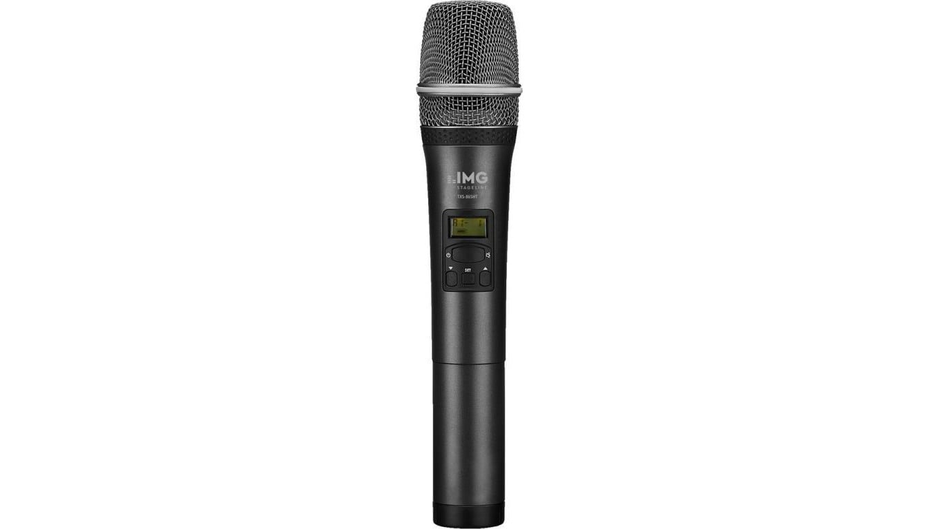 Mikrofon doręczny z wbudowanym nadajnikiem wieloczęstotliwościowym UHF PLL TXS-865HT REMOSET