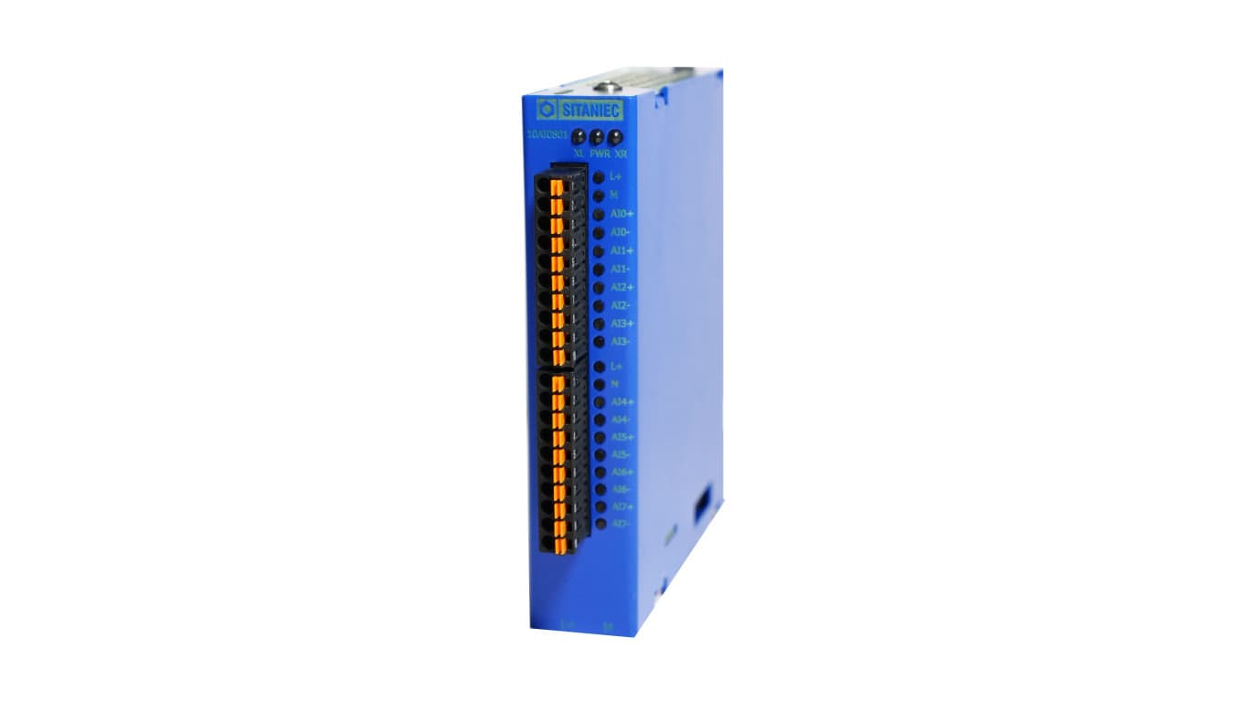 Moduł 8 wejść analogowych 24V DC 10AI0801