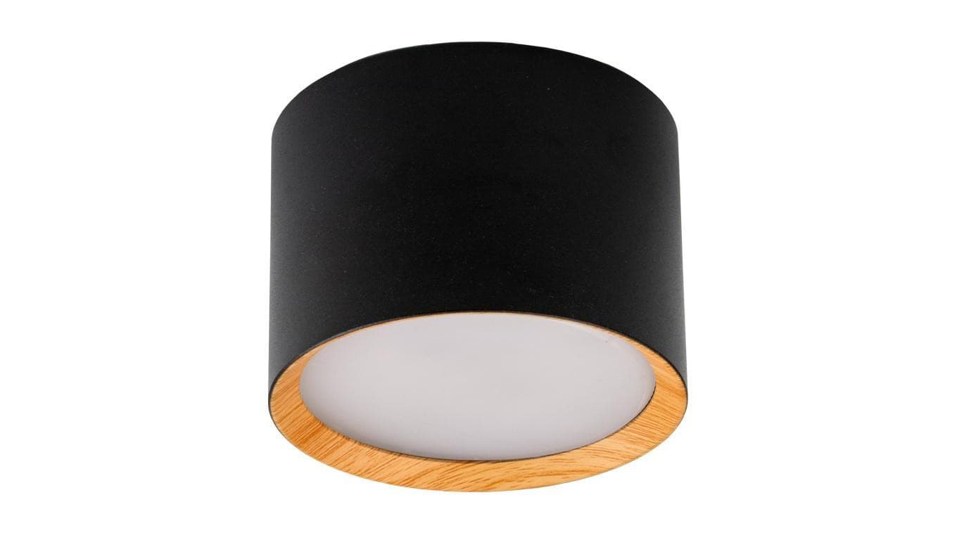 Oprawa Halogenowa LUMILED Natynkowa Tuba Gx53 Spot Kinkiet Sufitowa Walec SUNLA Czarny 3 Lata Gwarancji