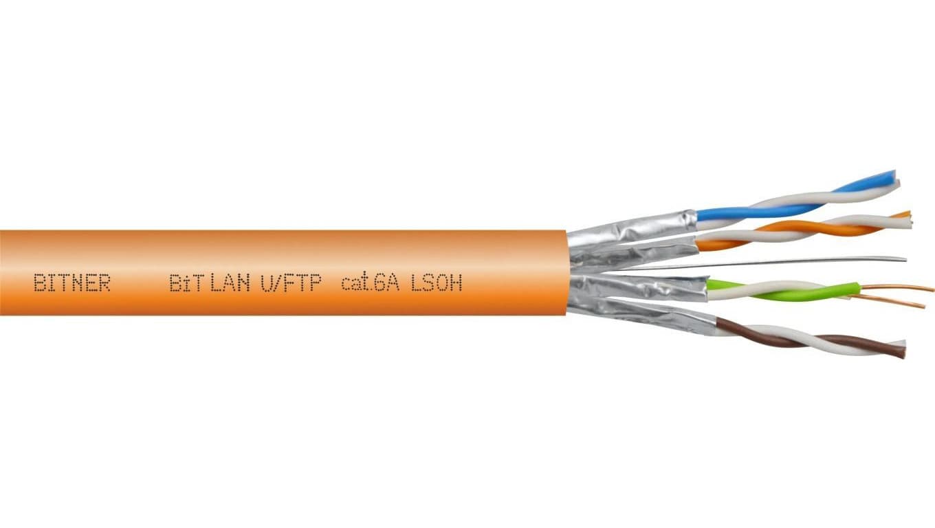 Przewód U/FTP STP LSOH Dca kat.6A 500MHz Bitner Bitlan 100m