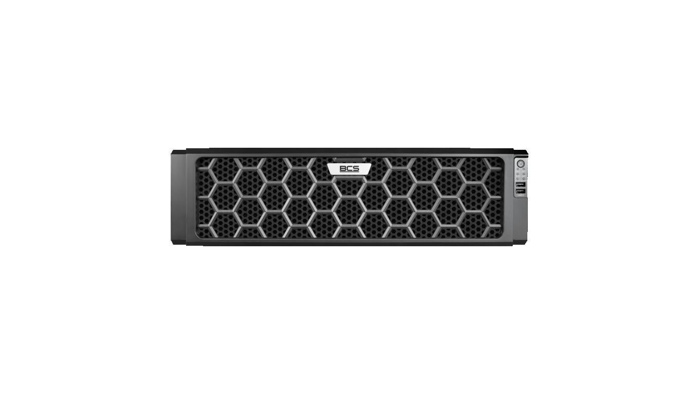 Rejestrator IP 64-kanałowy 32Mpx BCS-P-NVR6416R-8KR