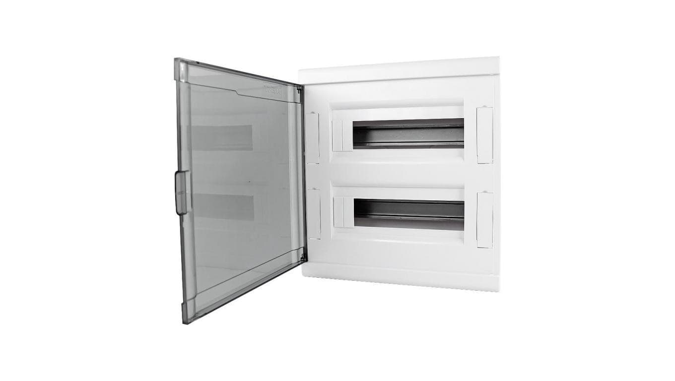 Rozdzielnica p/t N+PE IP40 1x24 FLATBOX RP-F24 289x338x90 - 21701