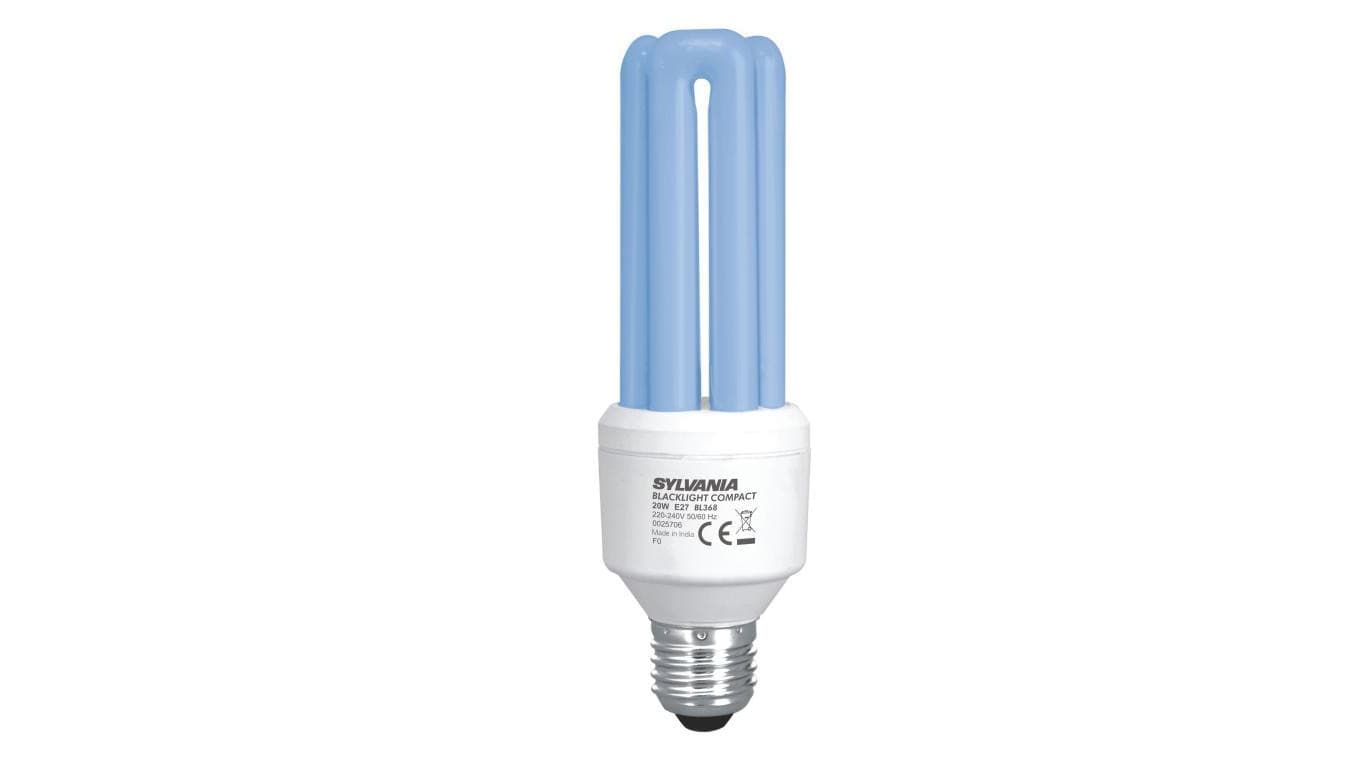 Świetlówka kompaktowa E27 20W MiniLynx Blacklight BL368 0025706