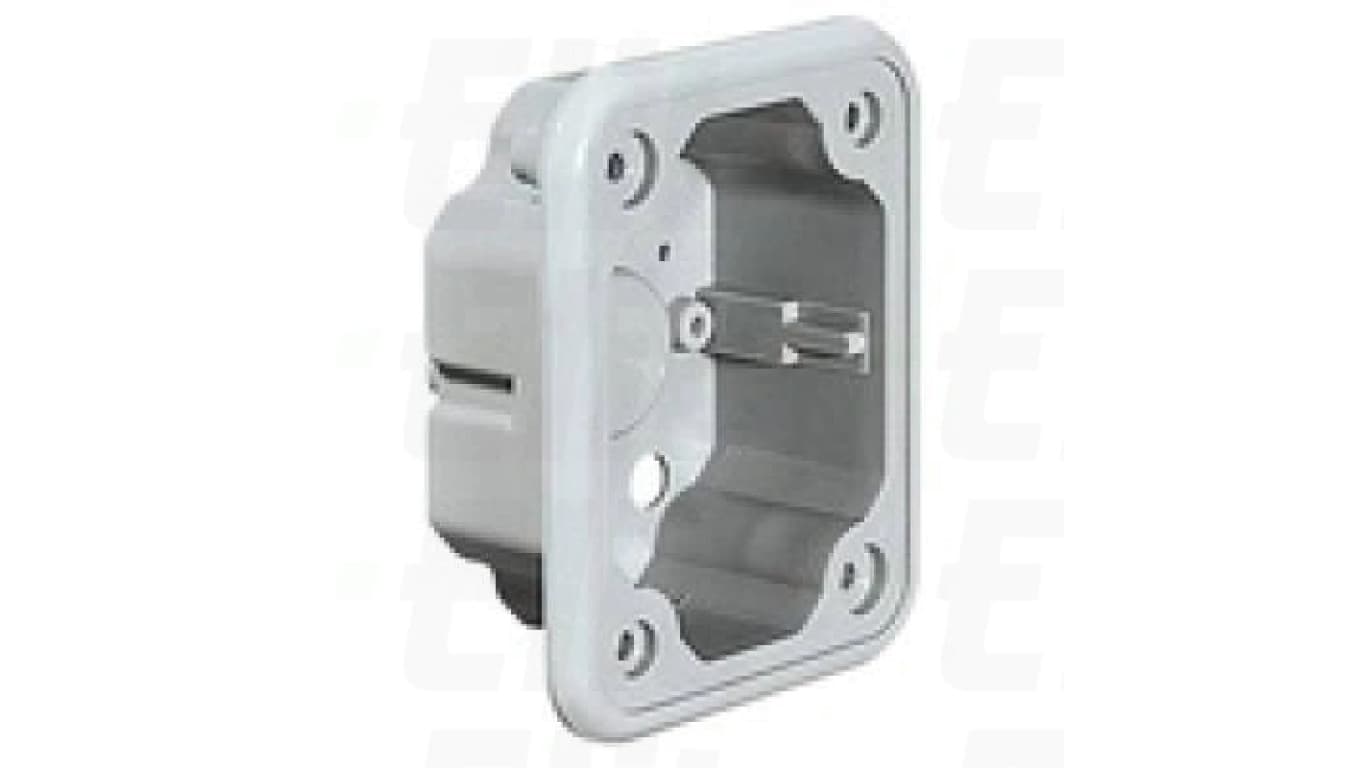 TAIS MIGNON BOTTOM BOX IN THERMOSETTING (GRP) FOR FLUSH MOUNTING 62 X 80MM