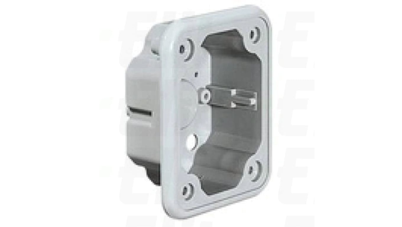 TAIS MIGNON BOTTOM BOX IN THERMOSETTING (GRP) FOR FLUSH MOUNTING 62 X 80MM