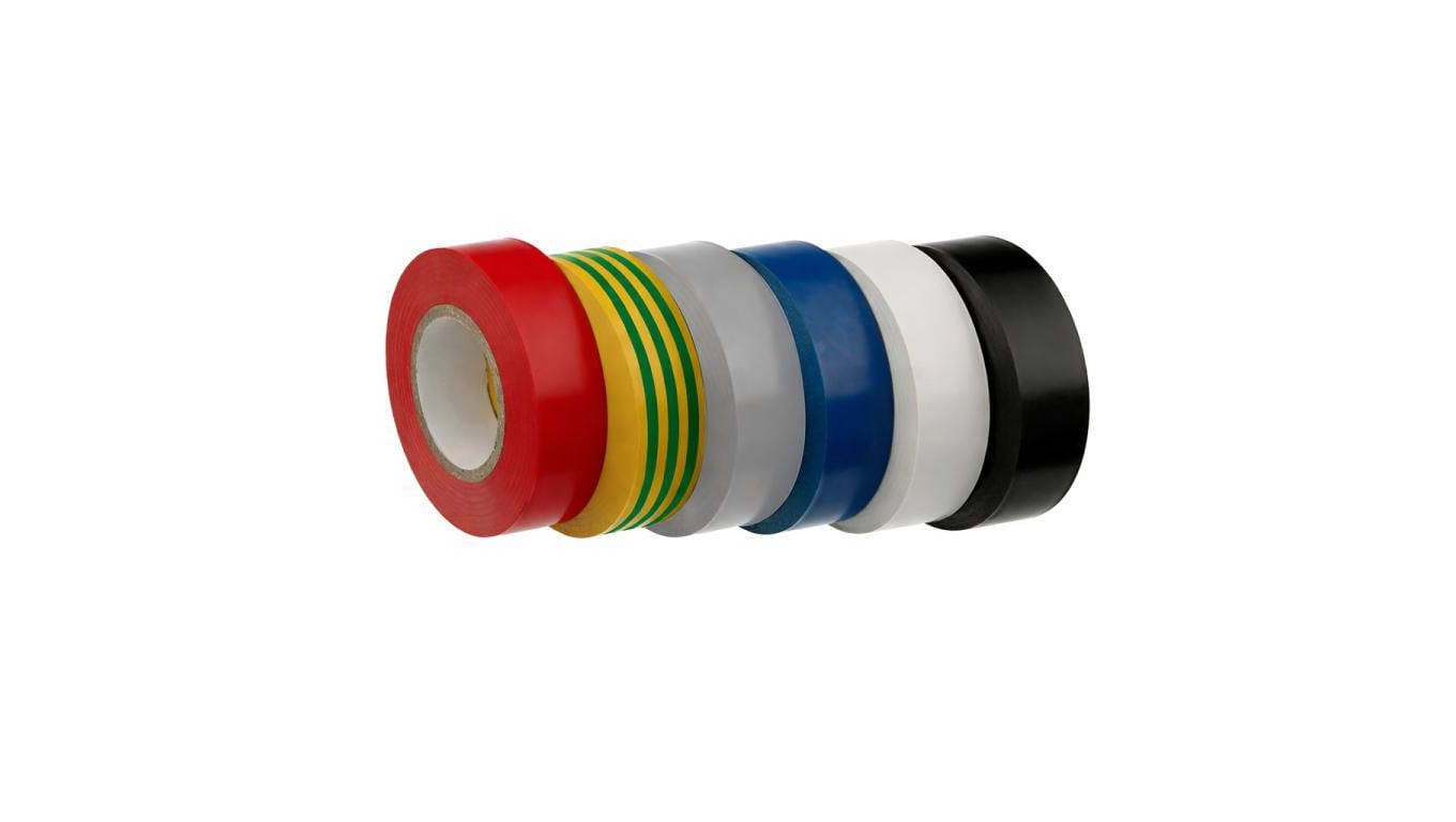 Taśma izolacyjna 19mm x 20m PVC 0,15 mm czarna (10szt.) ITALine