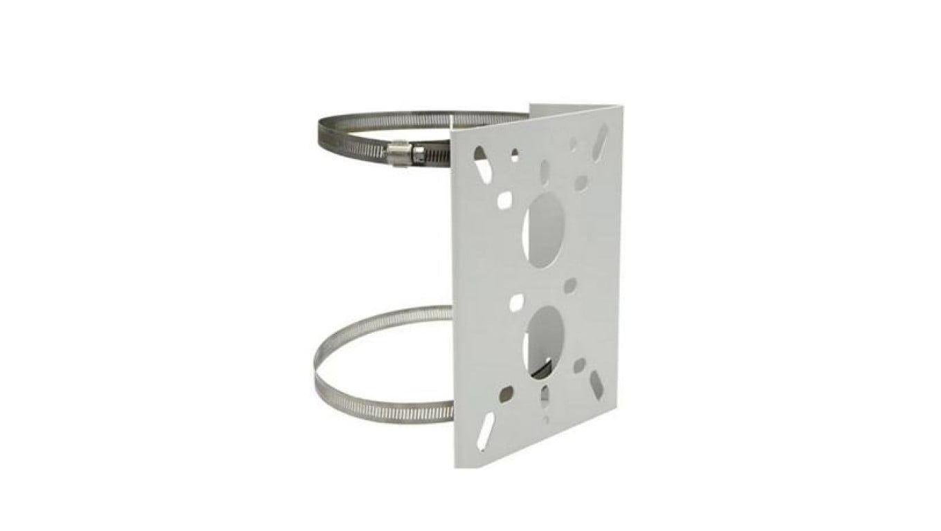 Uchwyt słupowy uniwersalny (pasuje do Dahua BCS Hikvision Uniview) 142x170mm Pole Bracket Fox 2