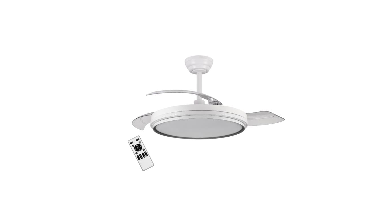Wentylator sufitowy LED 32W 3200lm 6 prędkości pilot VIFE10W