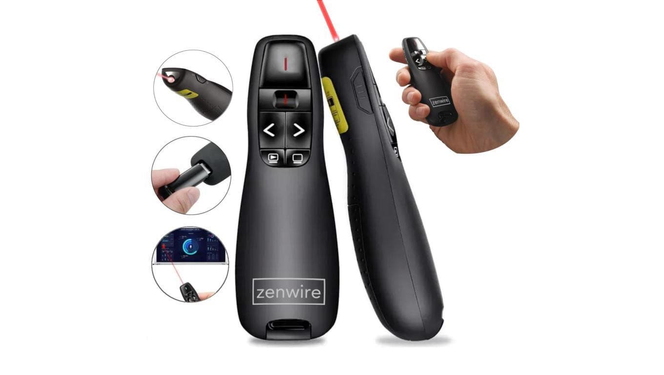 Wskaźnik laserowy USB do prezentacji Zenwire S15