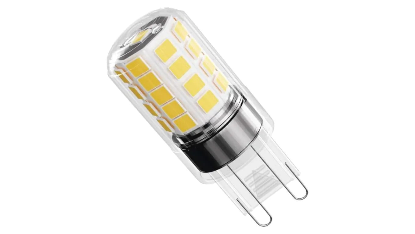 Żarówka LED Classic JC / G9 / 4,2 W (40 W) / 470 lm / zimna biel 2PK ZQ9E24.2