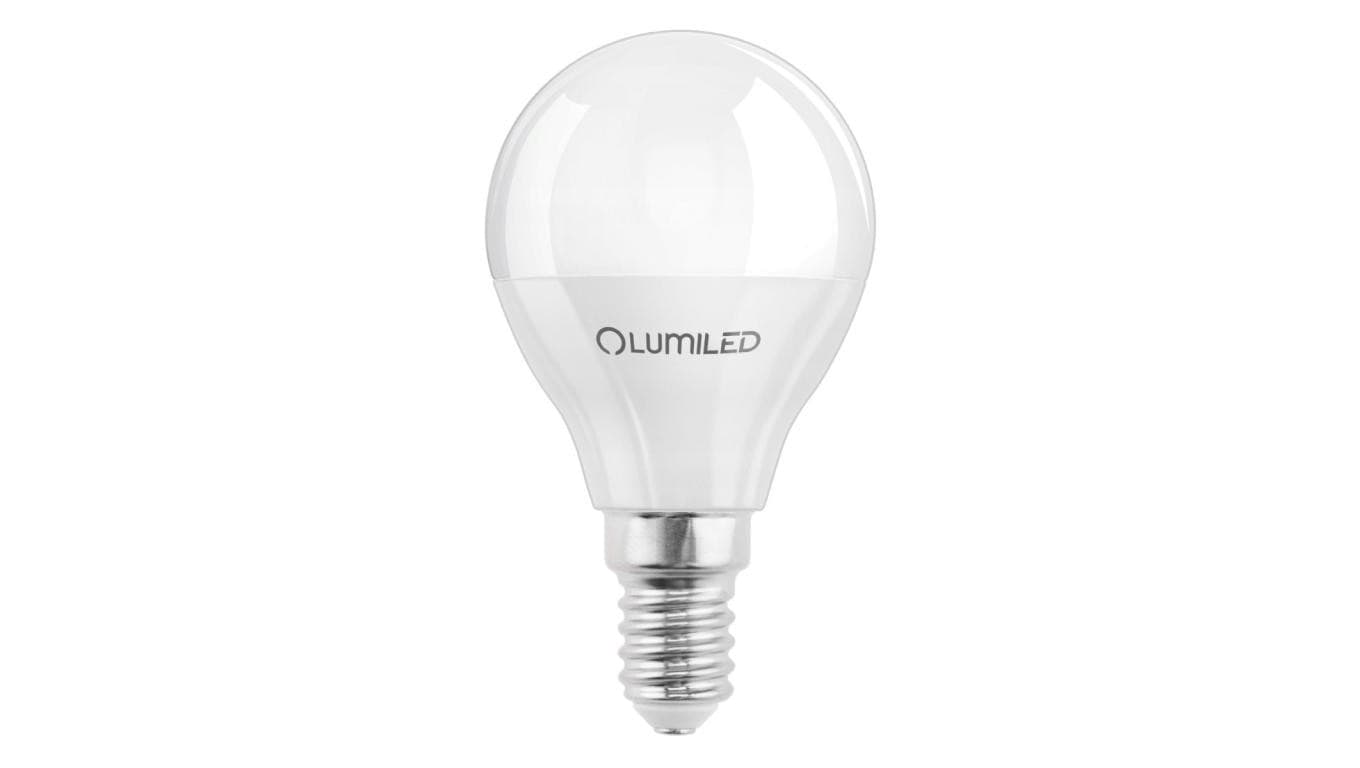 Żarówka LED LUMILED E14 Kulka P45 8W zamiennik 60W 880lm 3000K Ciepła 180 Klasa E 3 Lata Gwarancji