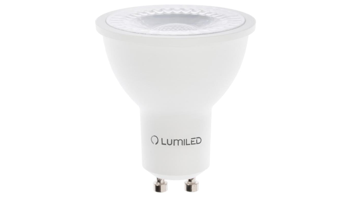 Żarówka LED LUMILED GU10 Reflektor PAR16 6W zamiennik 50W 600lm 4000K Neutralna 36 Klasa E 3 Lata Gwarancji