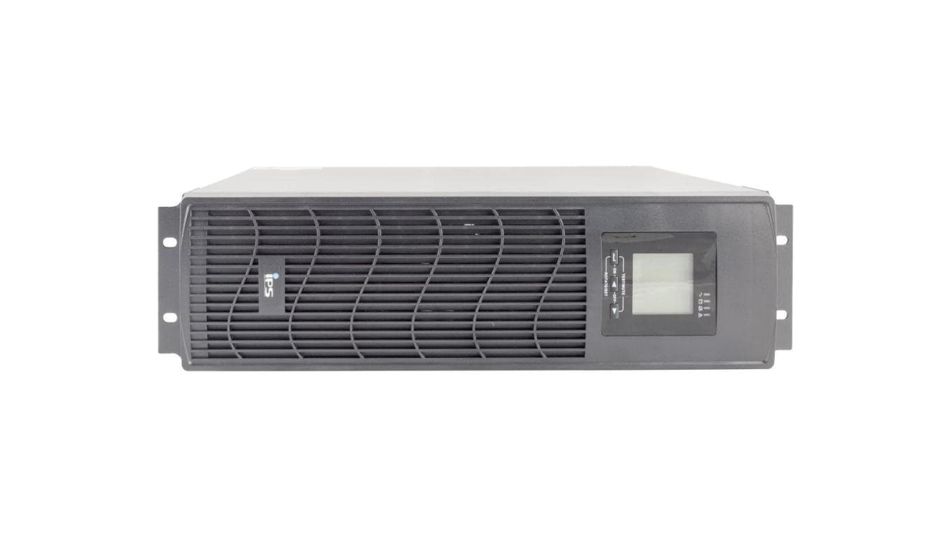 Zasilacz UPS obudowa tower/rack 3U, czysty sinus, line-interactive, 2000VA/1600W, 3x9Ah RTS-LI-2k0-3U-LCD-3x9