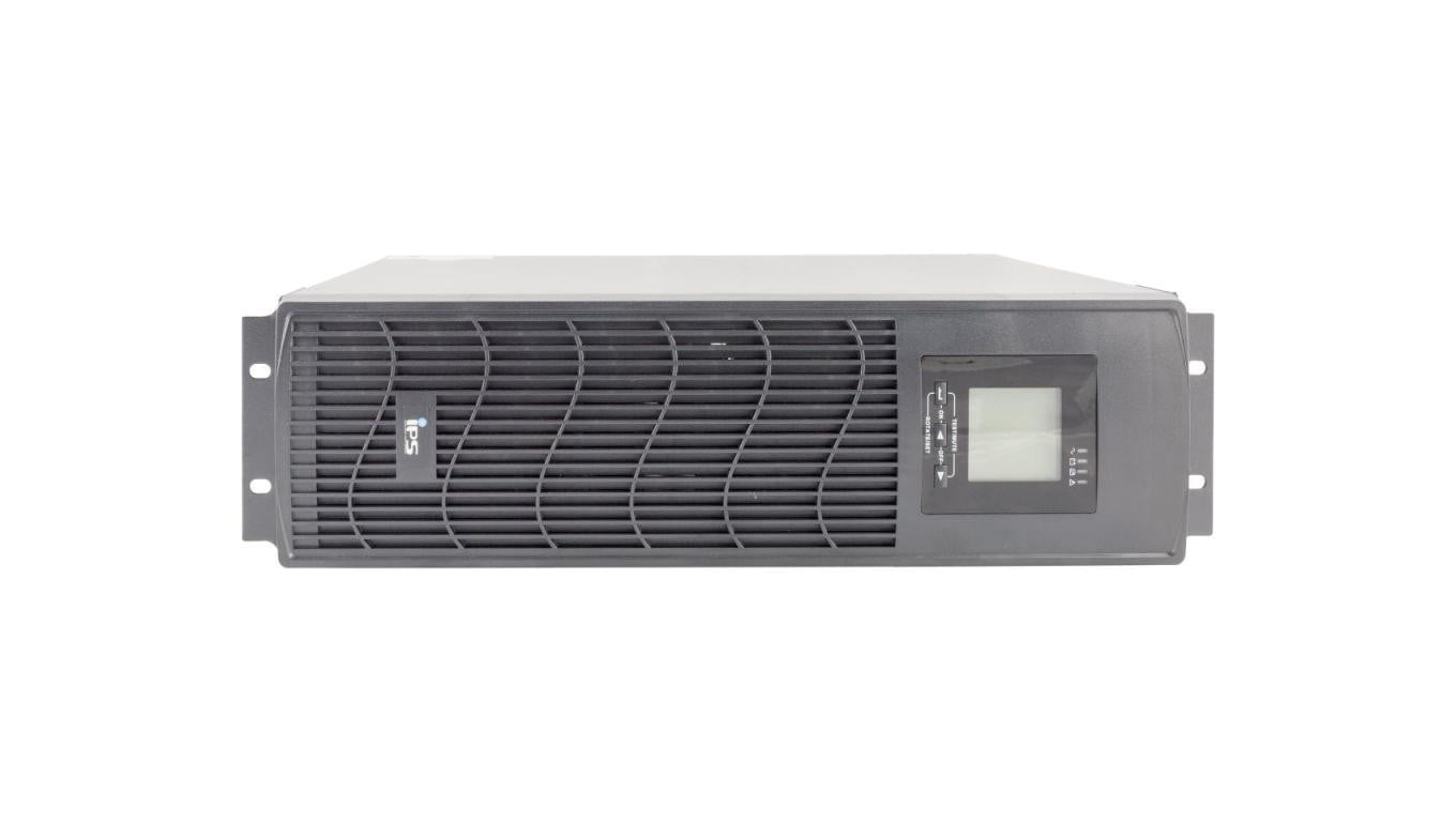 Zasilacz UPS obudowa tower/rack 3U, czysty sinus, line-interactive, 2000VA/1600W, 3x9Ah RTS-LI-2k0-3U-LCD-3x9