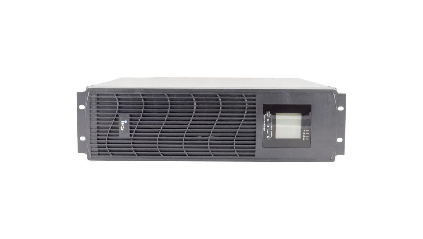 Zasilacz UPS obudowa tower/rack 3U, czysty sinus, line-interactive, 3000VA/2400W, 4x9Ah RTS-LI-3k0-3U-LCD-4x9