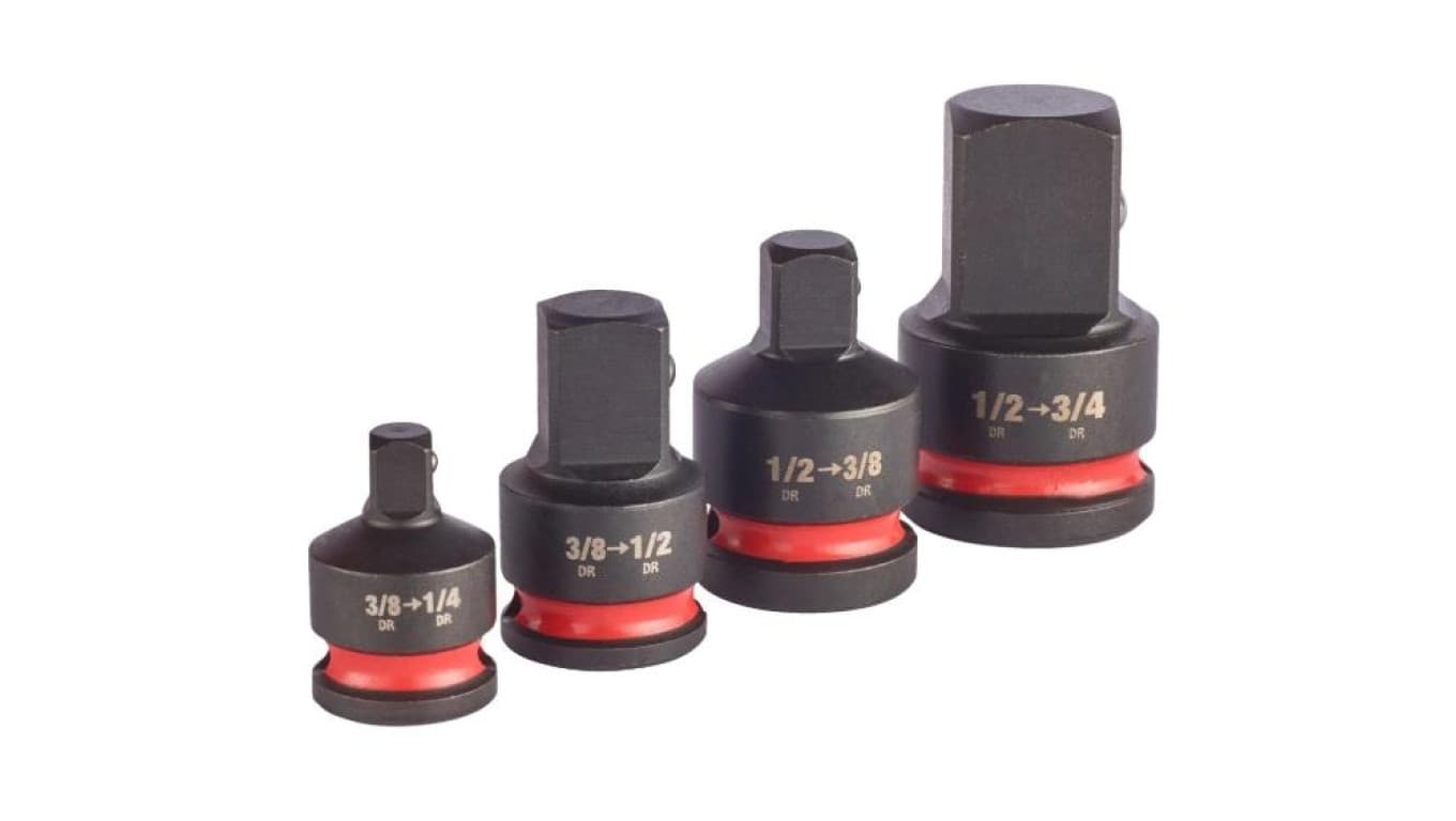 Zestaw adapterów do nasadek udarowych 4 szt. 4932480356 Milwaukee