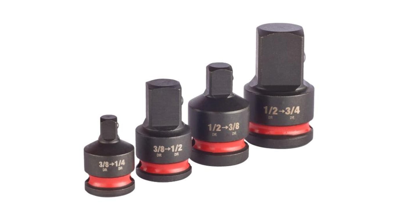 Zestaw adapterów do nasadek udarowych 4 szt. 4932480356 Milwaukee