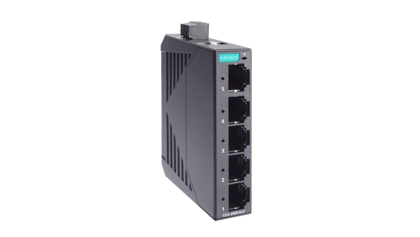 5-portowy switch niezarządzalny w plastikowej obudowie EDS-2005-ELP