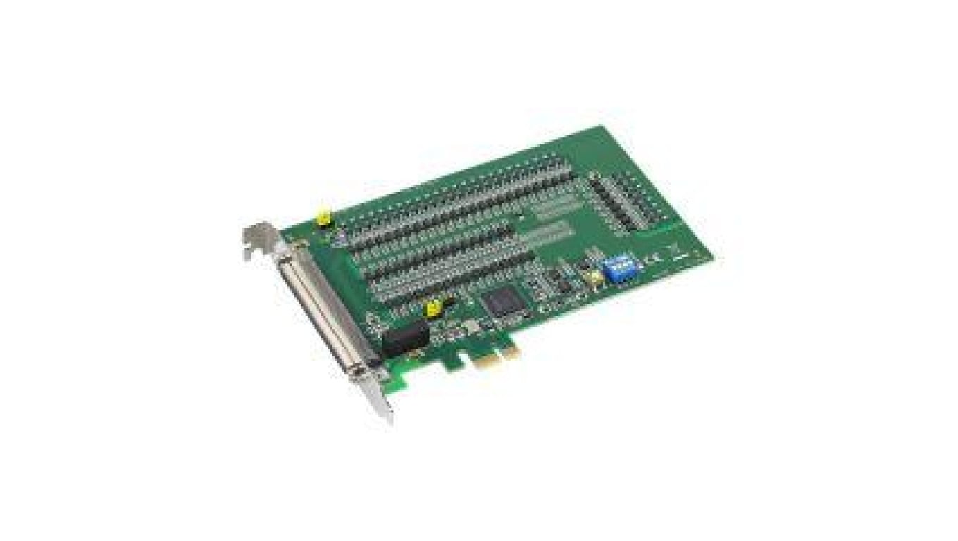 64-kanałowa Izolowana karta PCI Express z cyfrowymi wejściami/wyjściami PCIE-1756-BE