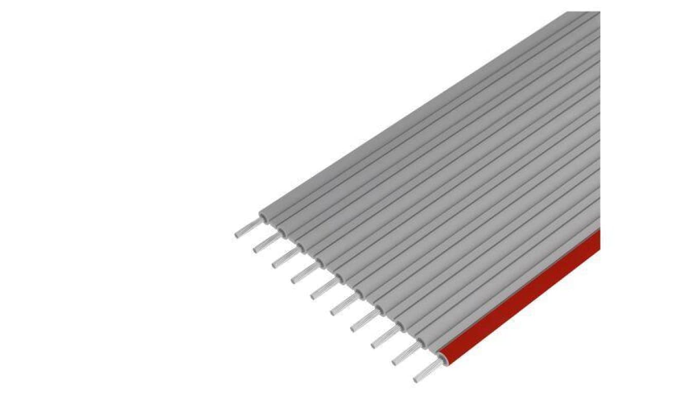 Przewód o dł 30,5m wstążkowy 2,54mm linka Cu nieekranowany PVC 8125/03 (100FT)