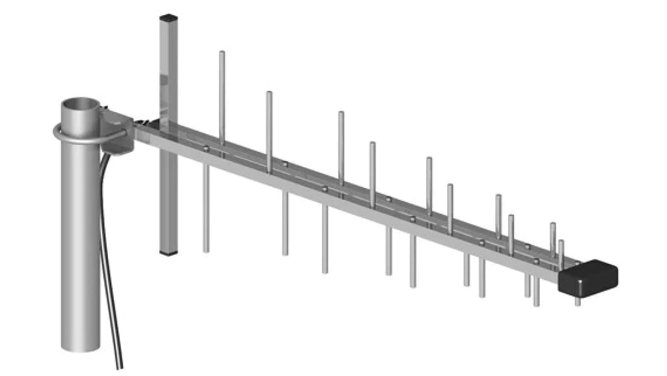 AT-GSM-LOG antena GSM zewnętrzna/wewnetrzna, 9dBi, WSWR 2, 800/2100 Mhz, RG58-10m , złącze SMAm, polaryzacja V