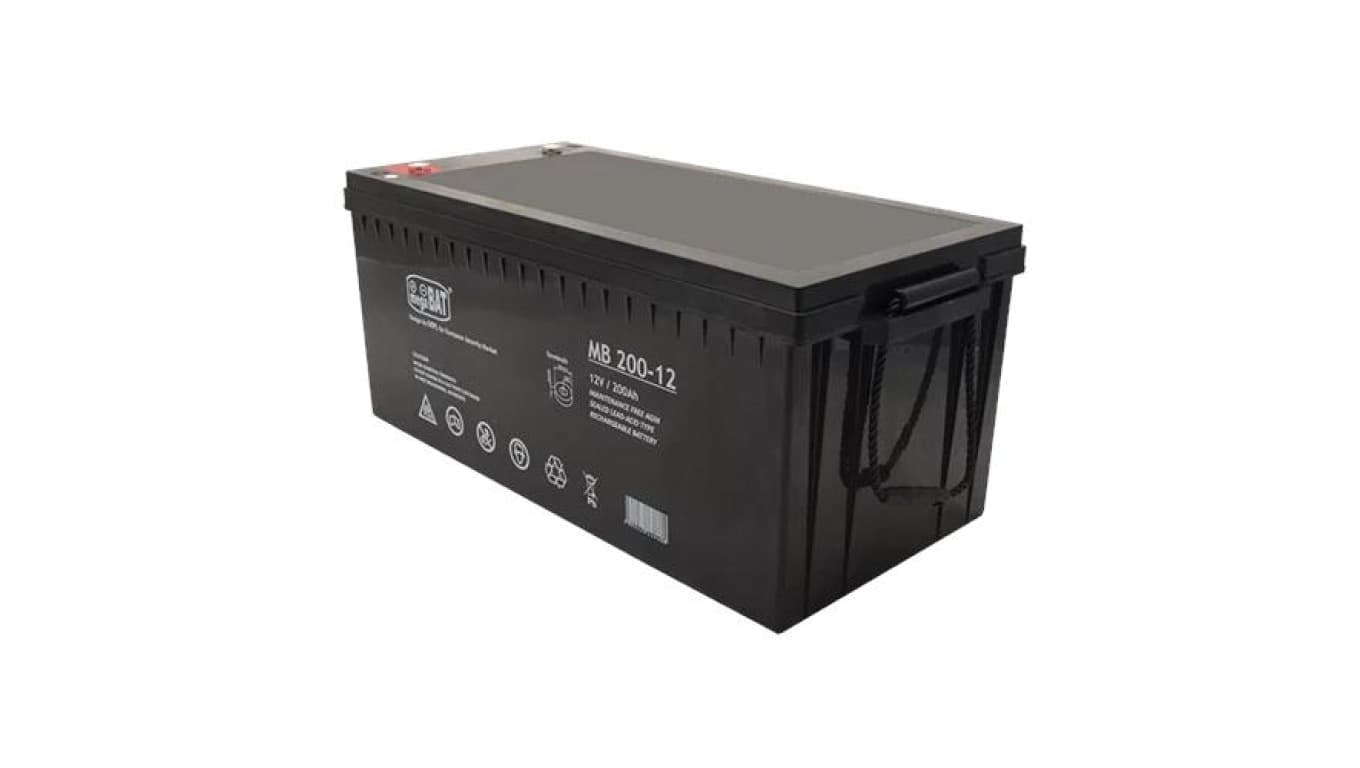 Akumulator AGM do zasilacza UPS 12V 200Ah bezobsługowy (śruba M8) MB