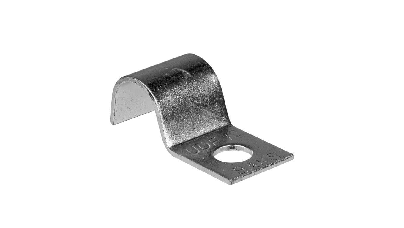 BAKS Uchwyt kablowy UDF 20mm metalowy pojedynczy 100szt.