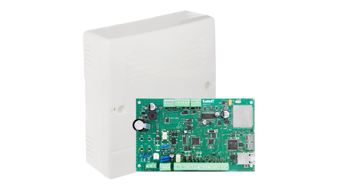 Centrala alarmowa SATEL VERSA Plus LTE zestaw z modułami Ethernet, GSM/LTE, PSTN, głosowym i weryfikacji alarmu
