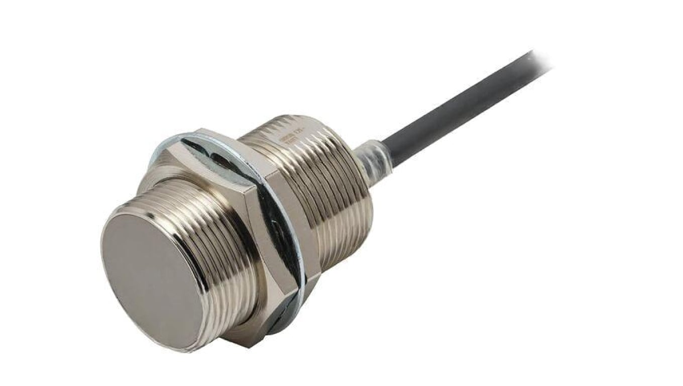 Czujnik indukcyjny, 24...240VAC, przewody, M30, 0...10mm, IP67 E2E-X10Y1 2M