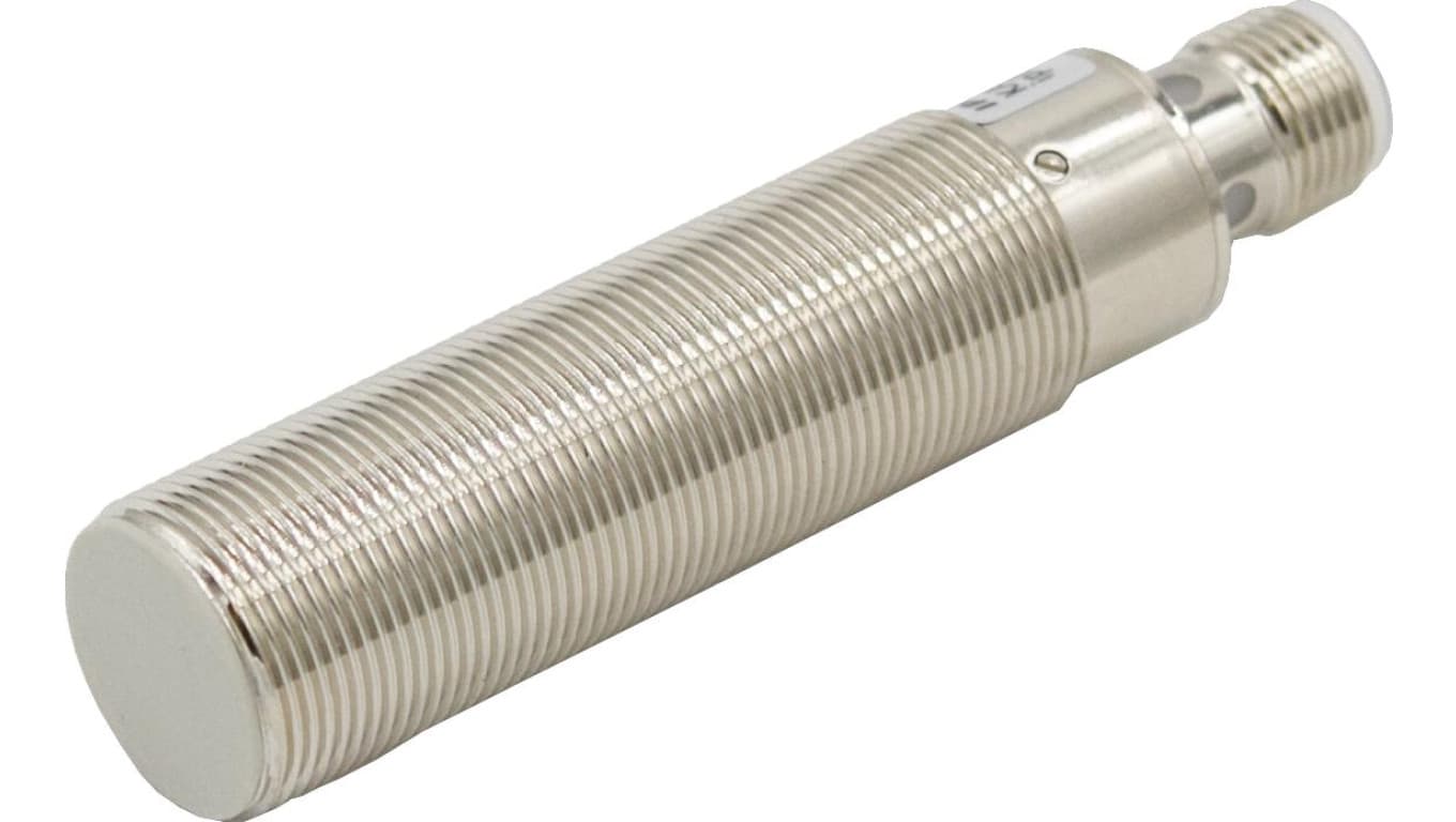 Czujnik pojemnościowy M18x1 80mm podtynkowy Sn: 12mm 10-30V DC PNP NO złącze wtykowe M12 3-stykowe IP67 KA180120