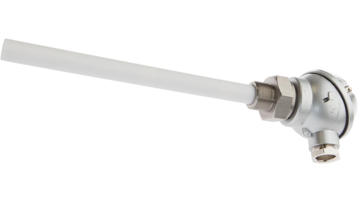 Czujnik poziomu pojemnościowy M18x1 221mm M18, Sn: 0-15 10-35V DC -25-125C PNP NC zacisk 4-biegunowy aluminium+PTFE FK98C975