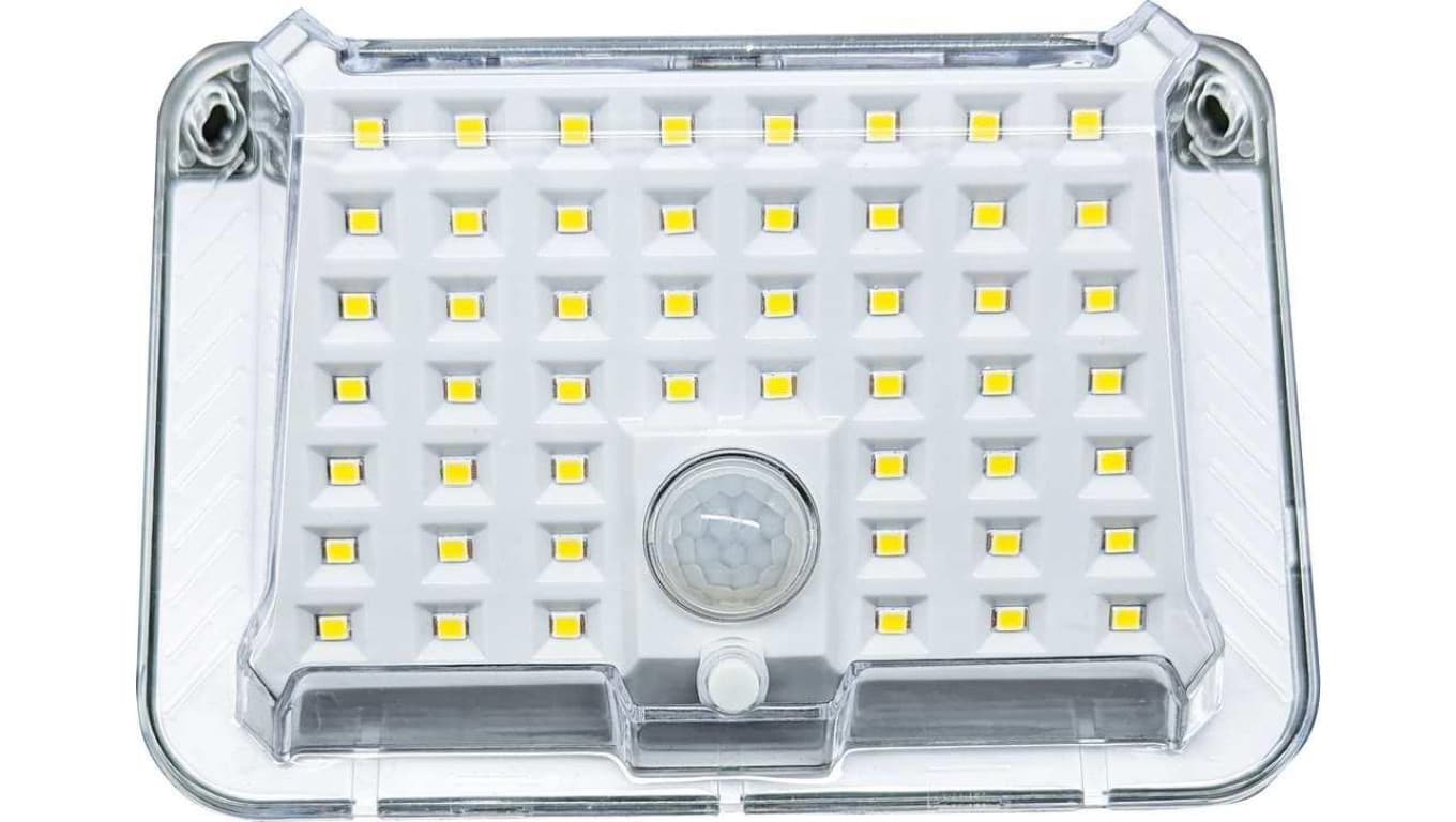 EMA SOLAR PIR 90LED NW 220lm - Kinkiet LED elewacyjny SOLAR GXSO018