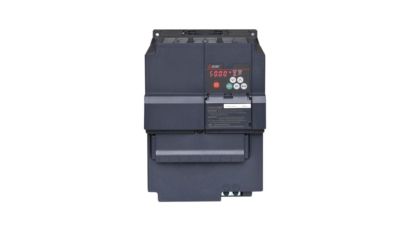 Falownik Moc znamionowa: 15 kW 3x380-480 V Prąd znamionowy: 29,5 A IP20 FR-CS84-295-60