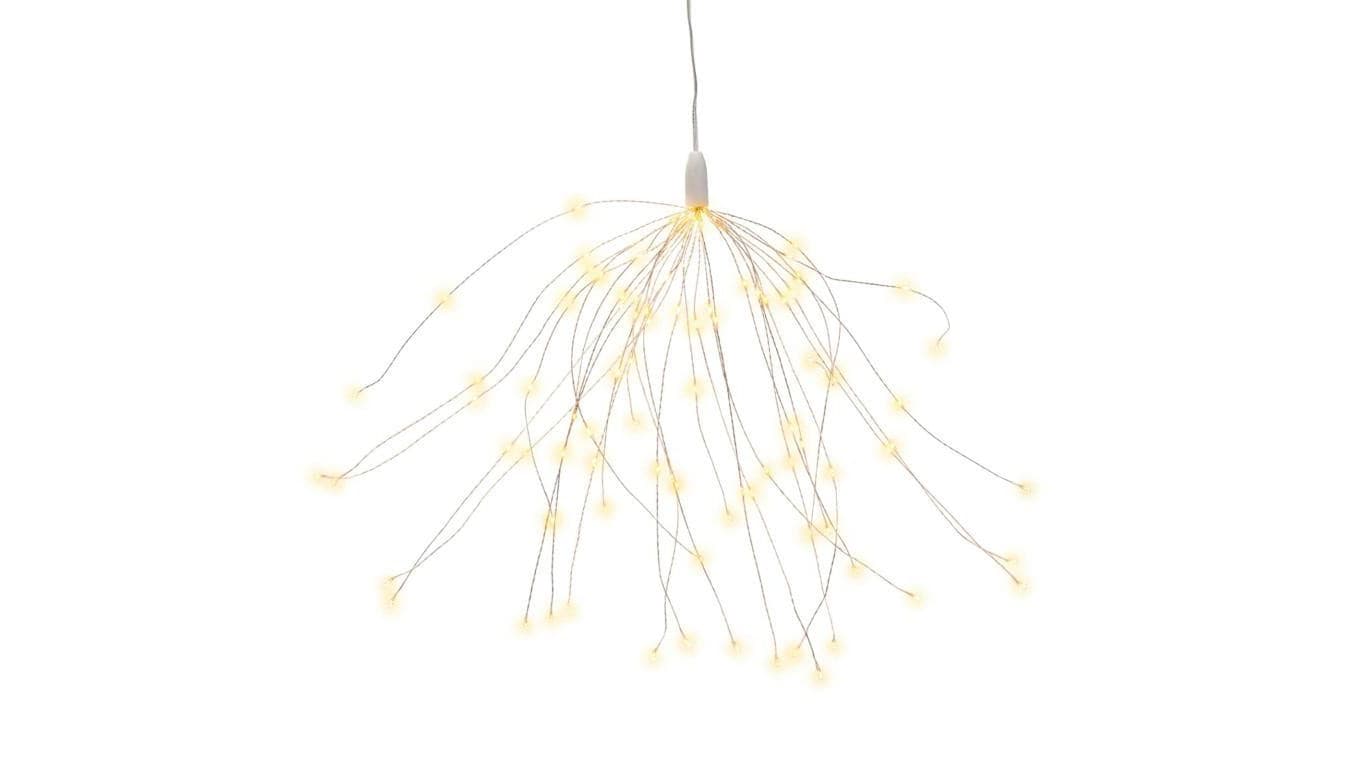 Girlanda Solarna Ogrodowa LUMILED Dmuchawiec Dekoracyjna 450LED 3.8m 3000K Ciepła + Pilot SALAL