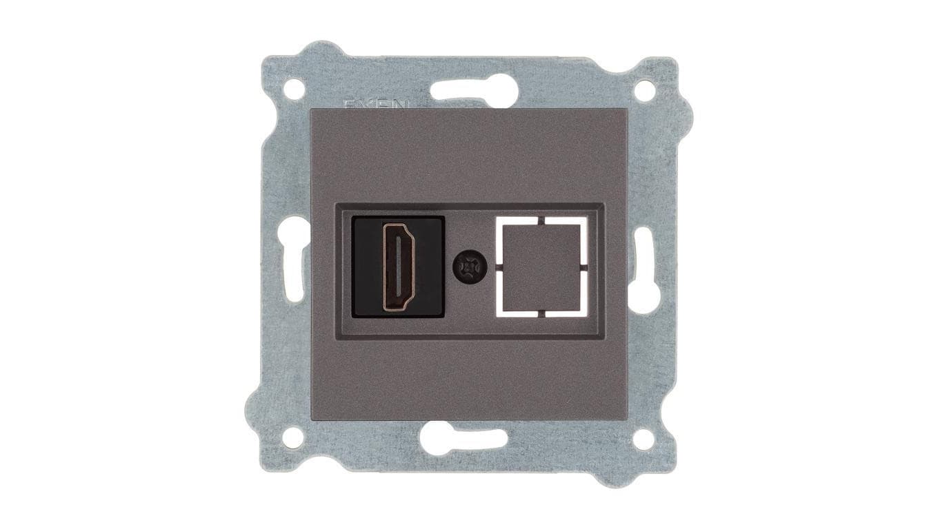 Gniazdo HDMI z wtyczką Mocha 269/15E EXEN