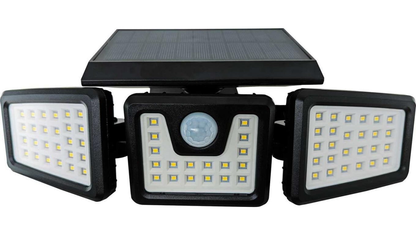 HYDRA SOLAR PIR 14W NW 300lm - Oprawa Solarna LED z czujnikiem ruchu PIR GXSO019