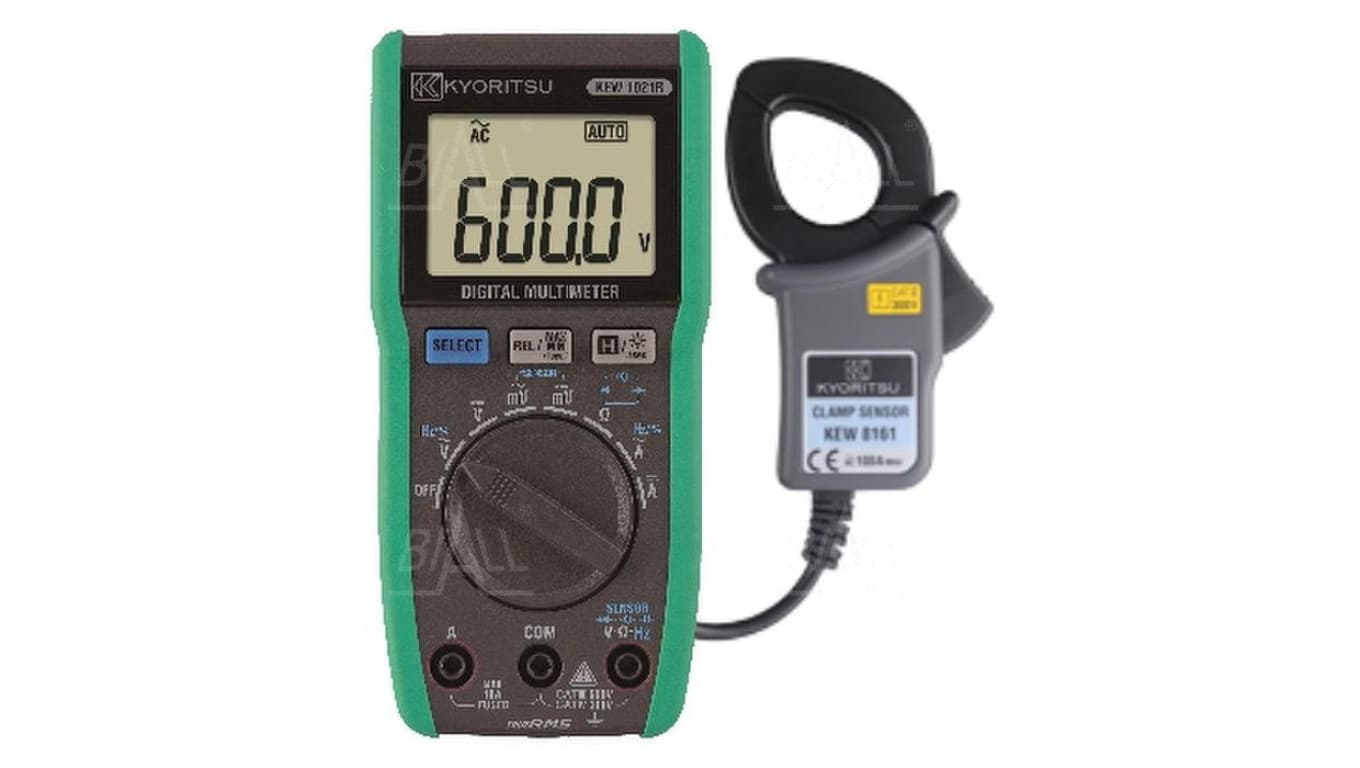 KEW1021R Multimetr TRMS 600V AC/DC + cęgi 8161 AC 100A