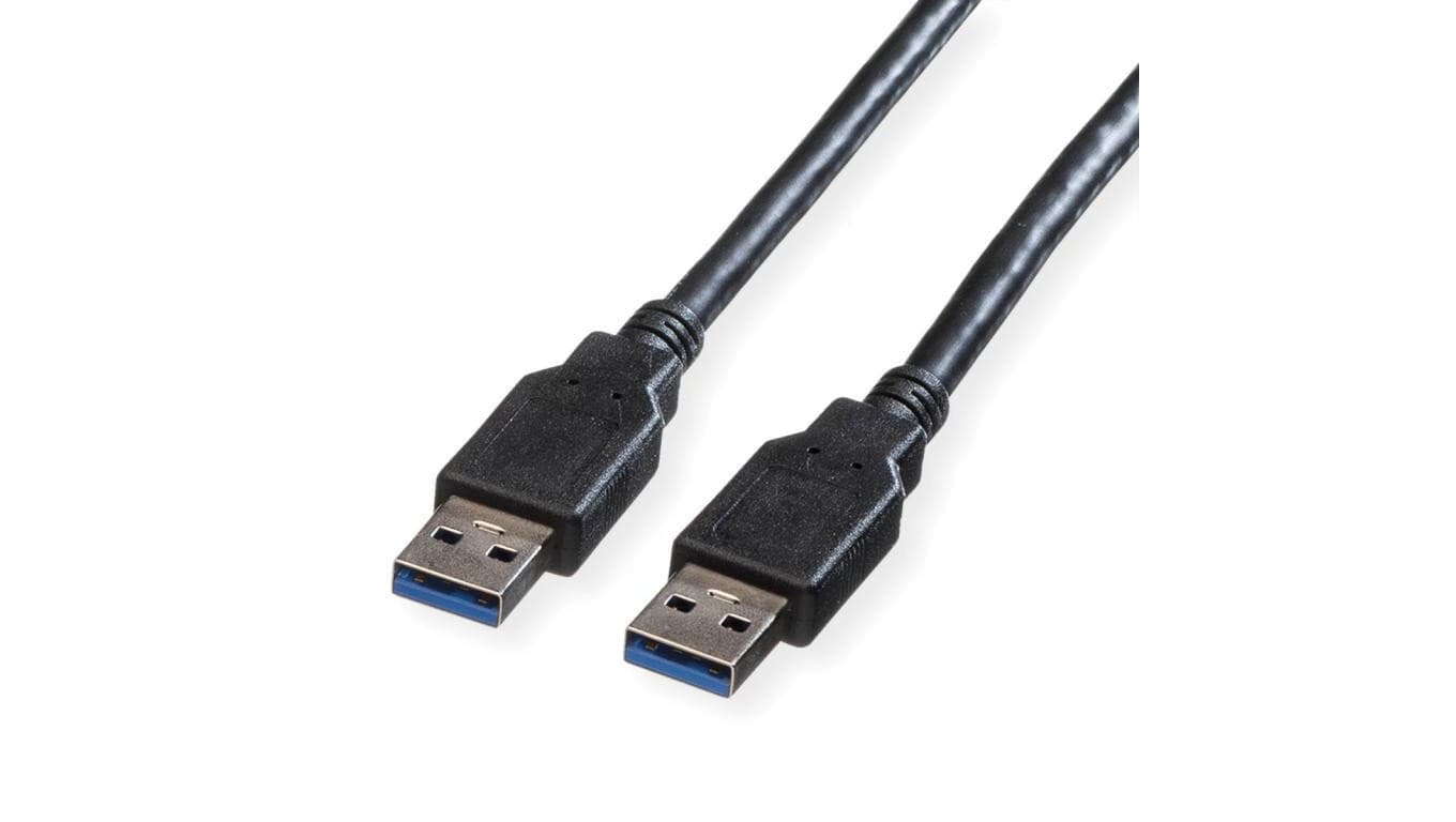 Kabel ROLINE USB 3.2 Gen 1, typ A-A, czarny, 1,8 m