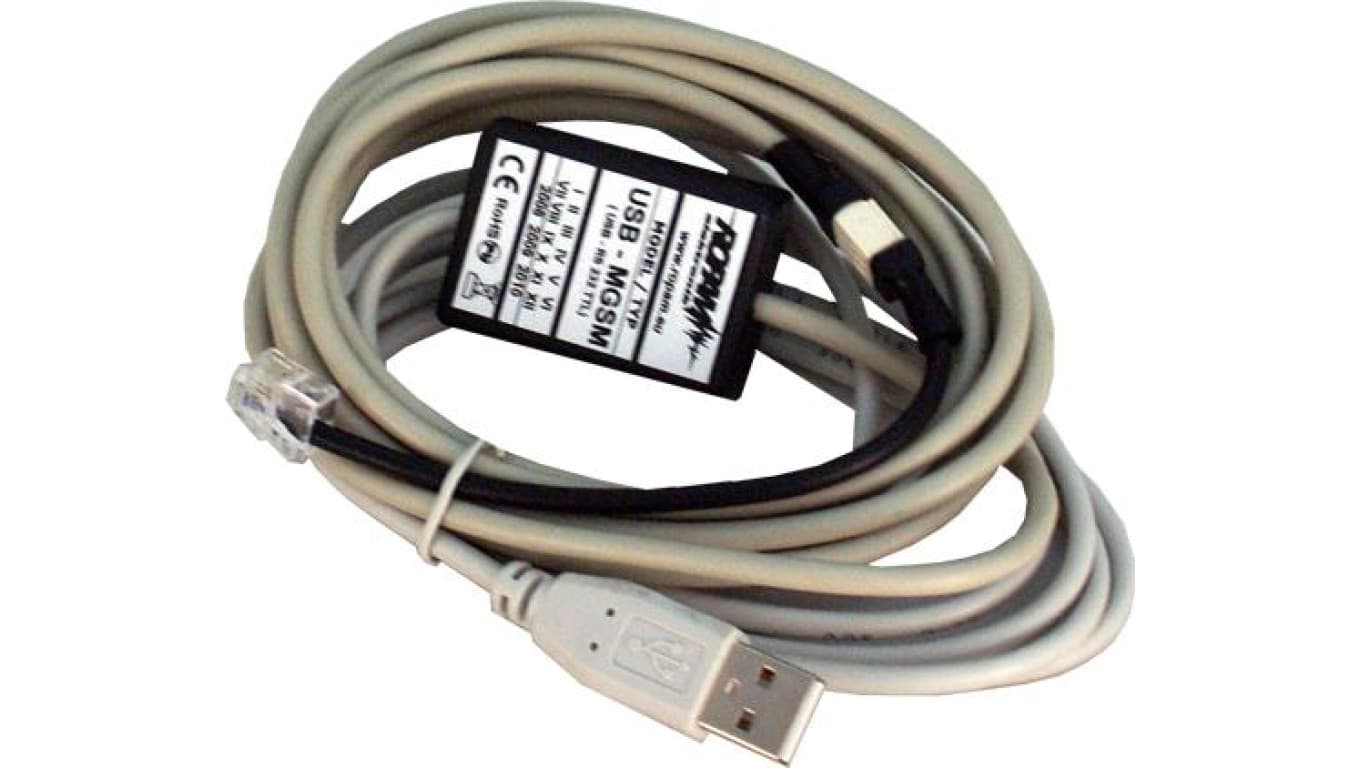 Kabel USB , konwerter: USB-RS232TTL, USB:A-RJ12, do programowania