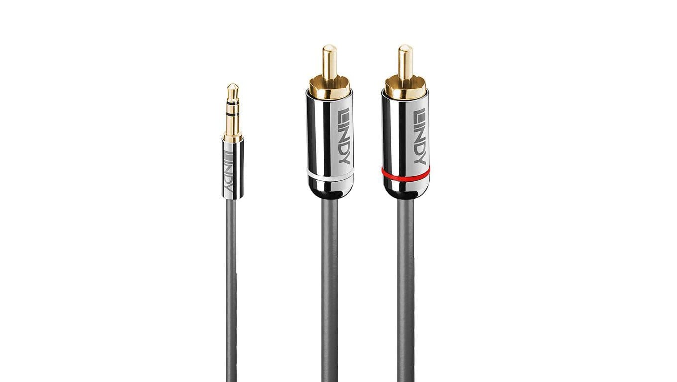 Kabel audio 3 m 3,5 mm do Phono, Cromo Line