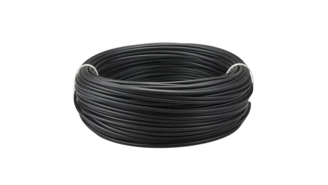 Kabel koncentryczny 75ohm RG59 B/U 0,59/3,7/6,15mm Cu (oplot Cu) antenowy wewnętrzny czarny Technokabel /500m/